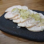 Toriyakiniku Torisako - 蒸し鶏わさびソース