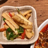 四川料理 龍の子 - 箸休めにバッチリなお新香