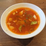 洋風レストラン Soleil - スープ