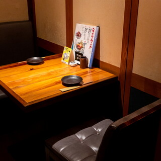 2名様からOK！お客様だけの完全個室は、接待など多彩シーン◎