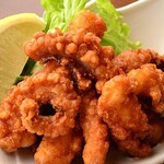 Fried octopus
