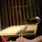 恵比寿 CRAFT - 乾杯はスパークリングワイン「En Tirage」