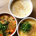 Yakiniku    okideli - たまごスープ、コムタンスープ、食べる辛いスープ