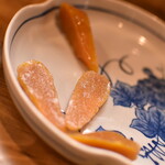 浜貞 - 自家製カラスミ九州産（１３５０円＋税）２０２０年１１月