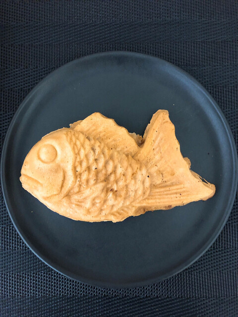 たい焼き　黒XL LITHON-たい焼きメーカー