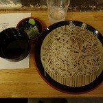 京橋 恵み屋 - 恵み蕎麦（並）500円