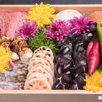 Nihon Ryourihijiri - 「季節の天ぷら食材」仕入れや季節により天ぷらの内容は変わります。