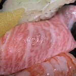 一森寿司 - このサシの入った大トロも凄いっ！！