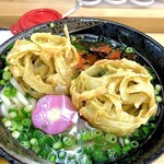 はなちゃんうどん  - ゴボウ天うどん480円