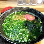 はなちゃんうどん  - ゴボウ天入れる前のうどん