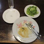 アジオイタリアンダイニング - 完食、伝言