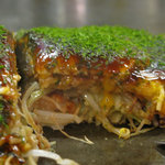 ぶち旨屋 - 肉玉そばの断面