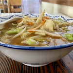 東山 - 野菜ラーメン(みそ)@750円