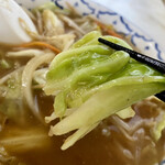 東山 - 野菜ラーメン(みそ)@750円