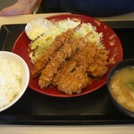 かつや - 海老ヒレカツ定食