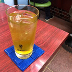 やしろ食堂 - 緑茶割り