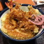 天丼てんや - 漬物はムリョー