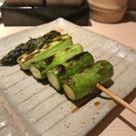焼鳥 おみ乃 - アスパラ