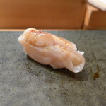 伊勢鮨 - 苫小牧・北寄ひも（￥242）。安いのに美味しい、偉い子