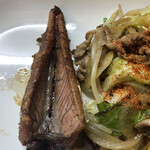 居喰処 光 - 2020/12/01
      本日の日替り 肉野菜炒め カツオのハラモ 500円