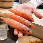 天ぷらとおばんざい いまい - 赤メゴチ