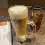 焼肉 じゅん - プレモルでスタート