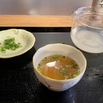 染地台 藪蕎麦 - 蕎麦湯薄