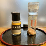 染地台 藪蕎麦 - お塩