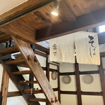 染地台 藪蕎麦 - 内観