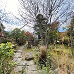 染地台 藪蕎麦 - お庭