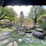 染地台 藪蕎麦 - お庭