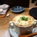 奈良 - カキの柚子味噌グラタン