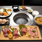 焼肉&ステーキ 官兵衛 - 官兵衛コース