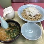山岡家 - 海老薫るあさり醤油つけ麺
