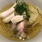 麺屋一燈 - 地鶏そば〜新得地鶏(塩)
