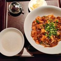 過門香 銀座本店 - 汁なし麻婆担々麵