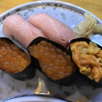 魚がし - トロいくら雲丹　全部美味しかったなぁ。。