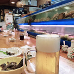 魚がし - カウンター