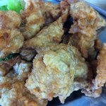 シャコ丼の店 - トリカラアゲ定食　８００円