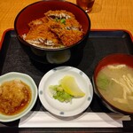 庄や - 【2020.12.2(水)】サバカツおろしポン酢丼(並盛)500円