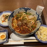 Chuu Ka Ran Shuu Gyuu Niku Ra Men - 麻辣牛肉拉麺定食