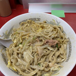 ラーメン二郎 - 混ぜたった！