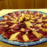 勢麟 - 狩猟免許を持つ大将が、網捕りのストレスをかけずに、銃で仕留めた貴重品。