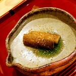 勢麟 - 堀川牛蒡　胡麻汚し