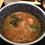 麺屋一燈 - つけ汁アップ(2012.6再訪)