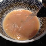 麺屋一燈 - スープ割り(2012.6再訪)