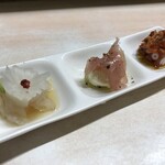 がばちょ - セット（アテ3品+ドリンク1杯/500円）