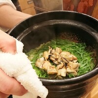 馬車道 大かわ - 牡蠣と九条ネギ