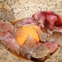肉寿司 肉和食 KINTAN コレド室町 - 黒毛和牛ロースのトリュフすき焼き