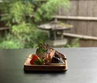 Oryouri Kyoumachi Mantani - 菊コース前菜です。※内容は季節で変わります。